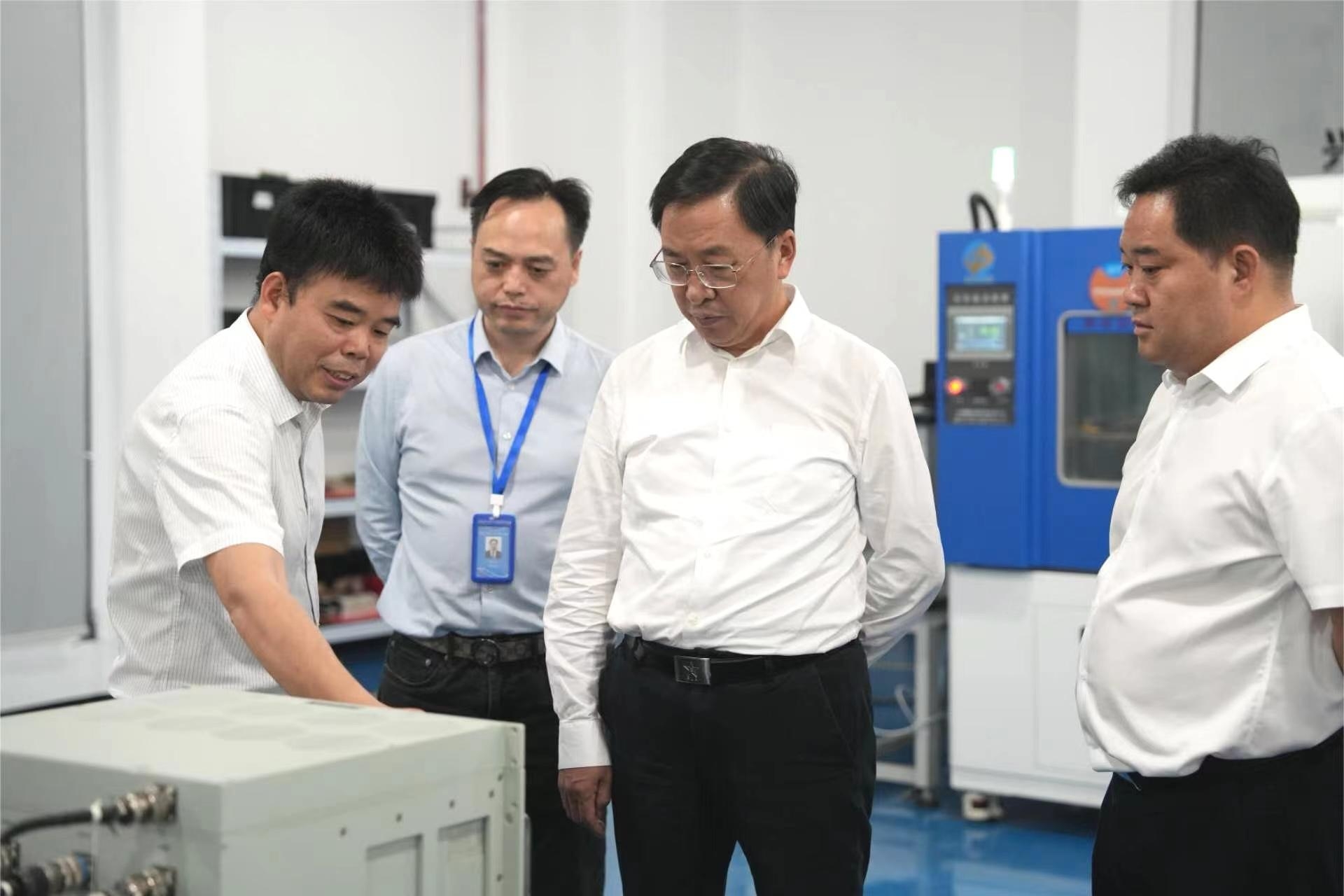 长沙市委副书记、湖南湘江新区（长沙高新区）党工委书记谭勇调研兴天科技公司