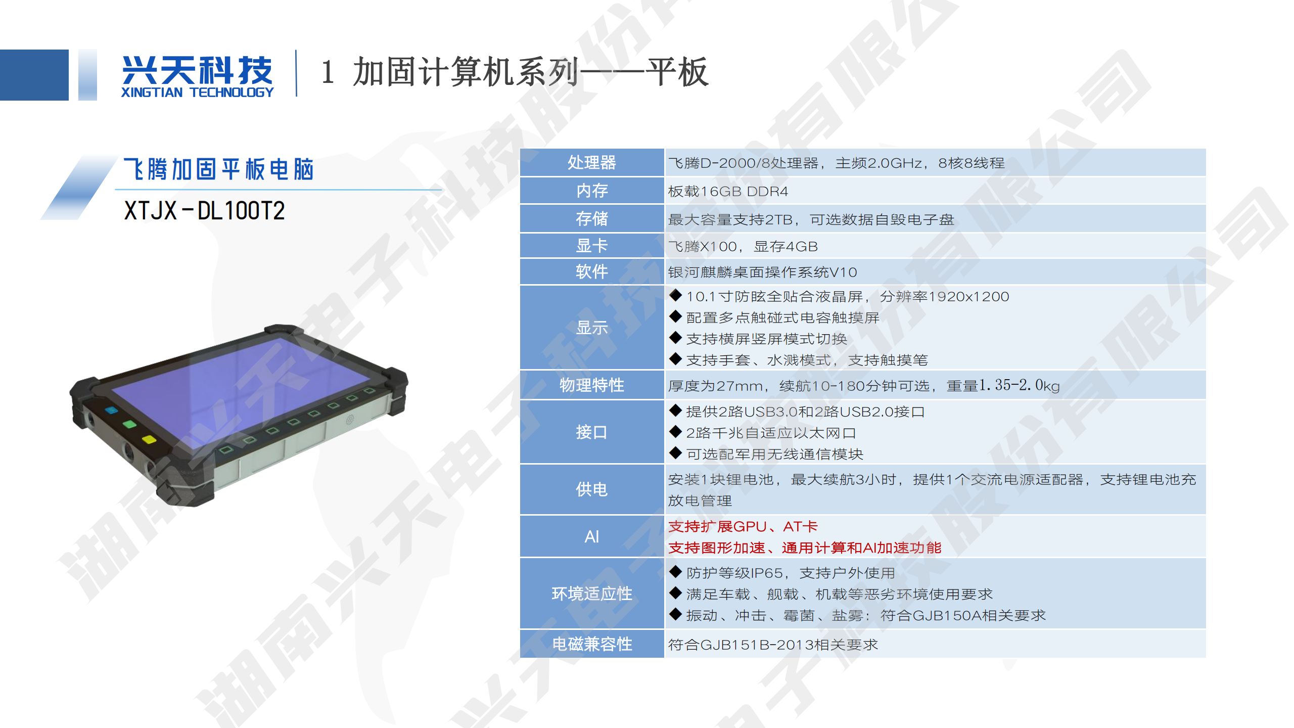 湖南兴天电子科技股份有限公司